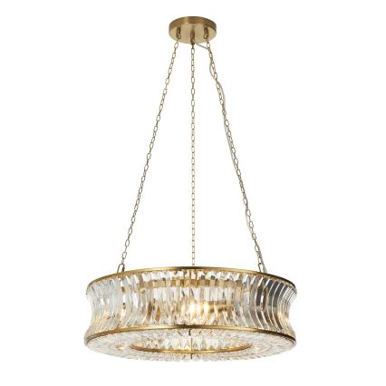 Endon 106811 - Lustre à chaîne 6xE14/6W/230V doré