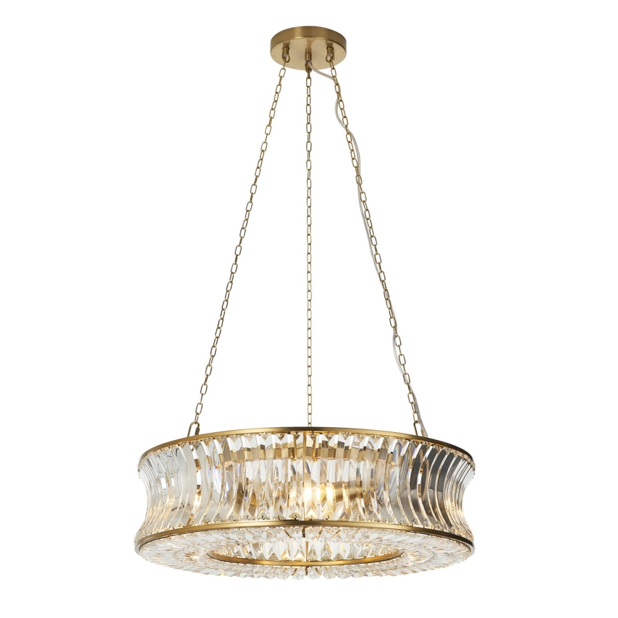 Endon 106811 - Lustre à chaîne 6xE14/6W/230V doré
