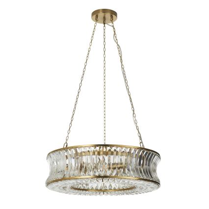 Endon 106811 - Lustre à chaîne 6xE14/6W/230V doré