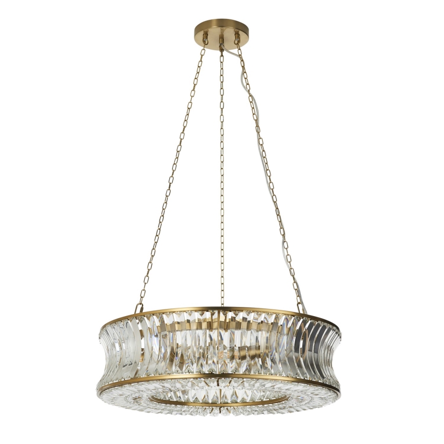 Endon 106811 - Lustre à chaîne 6xE14/6W/230V doré