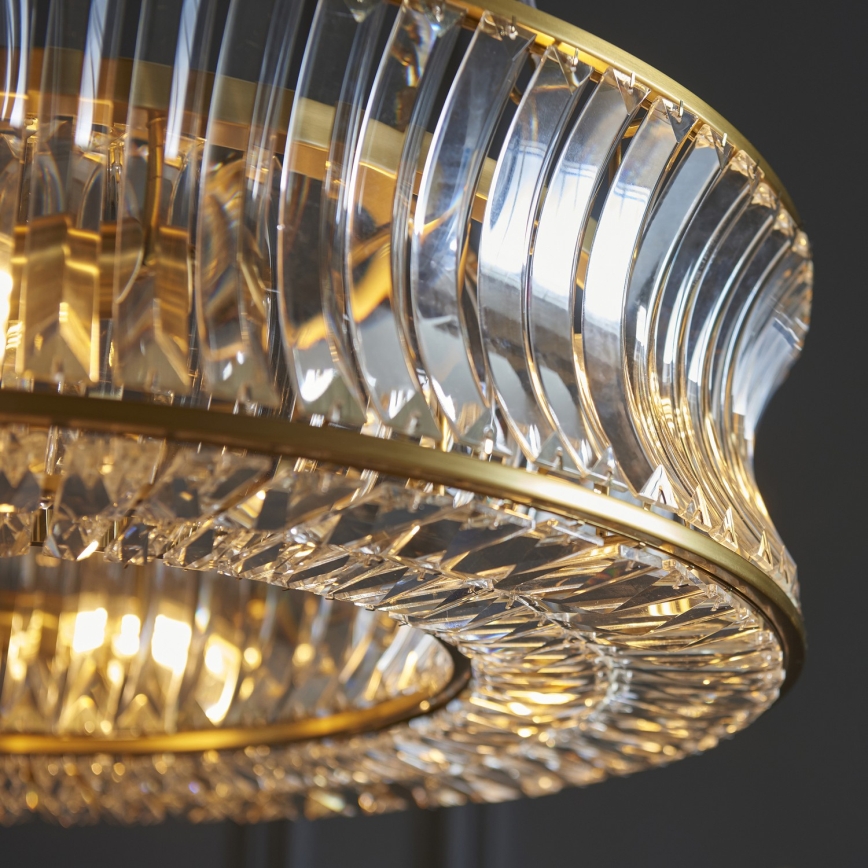 Endon 106811 - Lustre à chaîne 6xE14/6W/230V doré