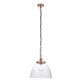 Endon 106895 - Suspension à chaîne HANSEN 1xE27/10W/230V cuivrée