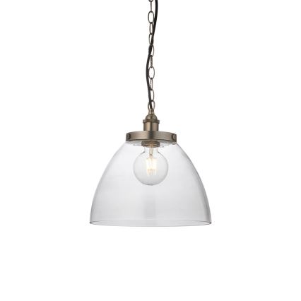 Endon 106896 - Lustre sur chaîne HANSEN 1xE27/10W/230V chrome mat