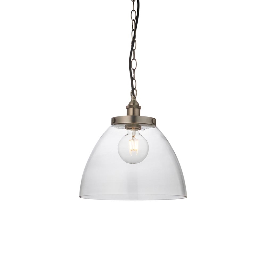 Endon 106896 - Lustre sur chaîne HANSEN 1xE27/10W/230V chrome mat