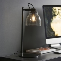 Endon 107012 - Lampe de table URBAN 1xE27/10W/230V noir/noir fumé