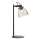 Endon 107012 - Lampe de table URBAN 1xE27/10W/230V noir/noir fumé