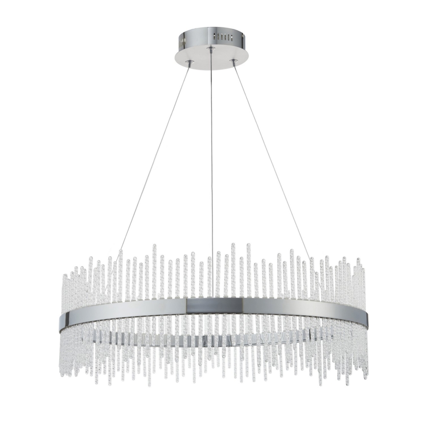 Endon 107108 - Suspension LED sur câble, 56W, 230V, 3000K, finition chromée brillante