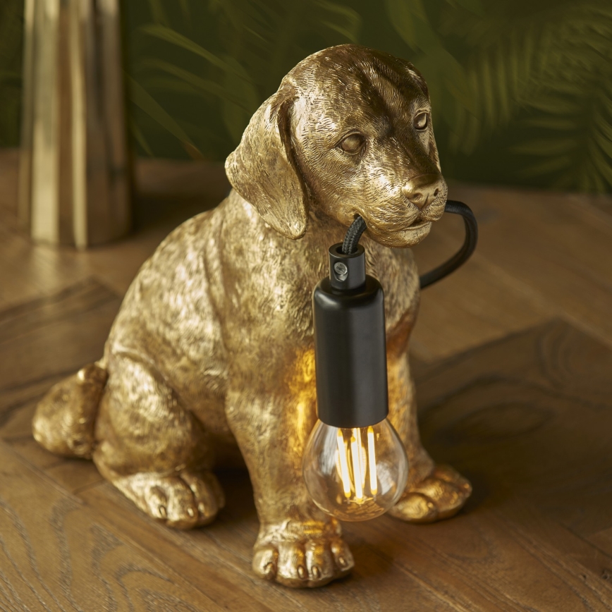Endon 107364 - Lampe de table PUPPY 1xE14/7W/230V doré