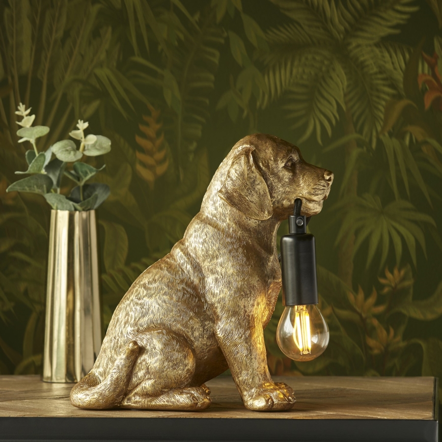 Endon 107364 - Lampe de table PUPPY 1xE14/7W/230V doré