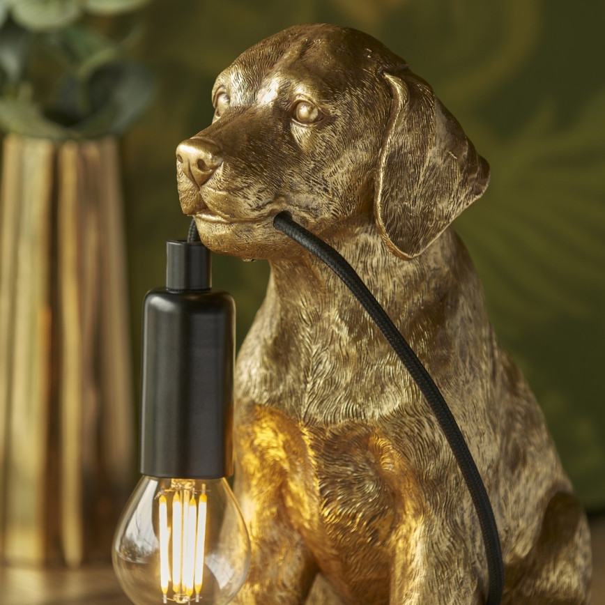 Endon 107364 - Lampe de table PUPPY 1xE14/7W/230V doré