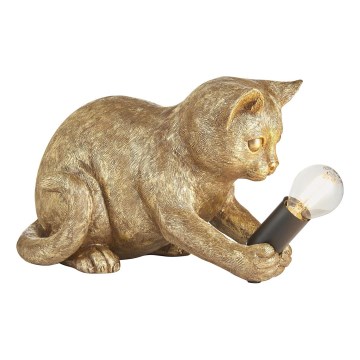 Endon 107389 - Lampe de table KITTEN 1xE14/7W/230V doré