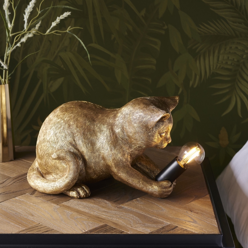 Endon 107389 - Lampe de table KITTEN 1xE14/7W/230V doré