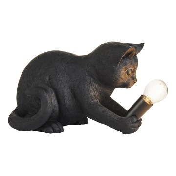 Endon 107390 - Lampe de table KITTEN 1xE14/7W/230V noir