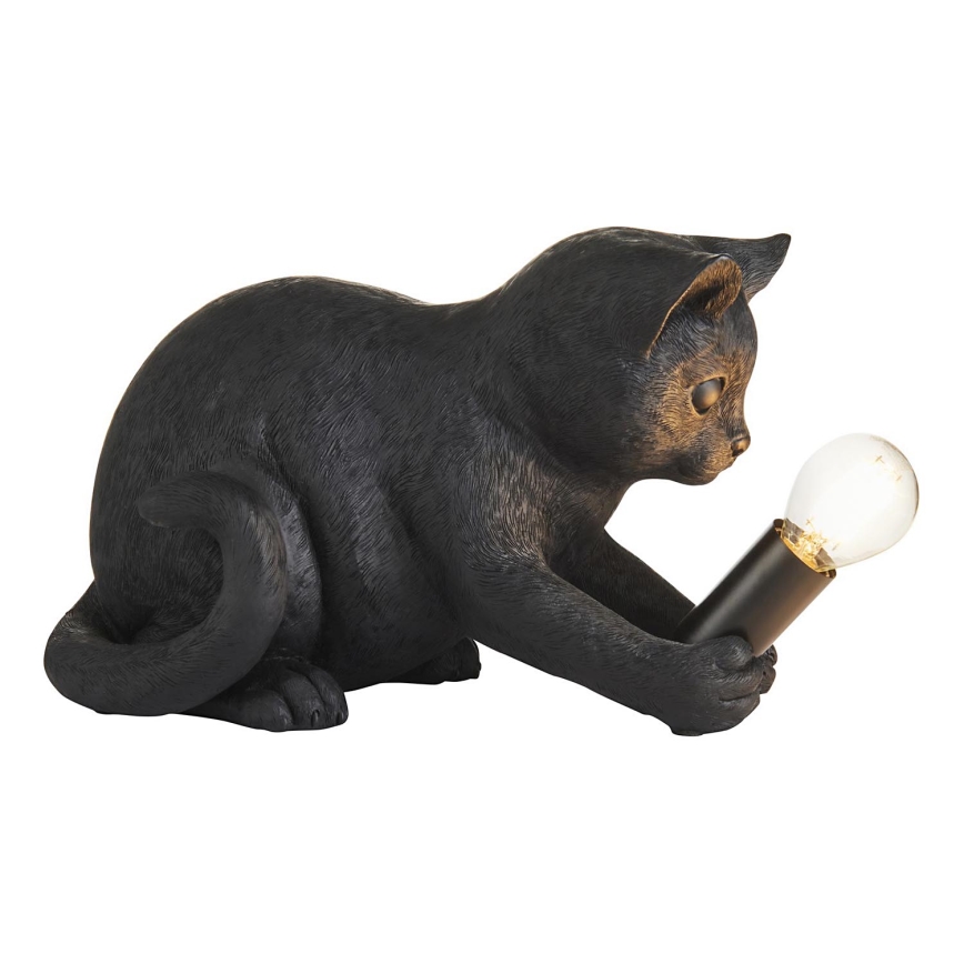 Endon 107390 - Lampe de table KITTEN 1xE14/7W/230V noir
