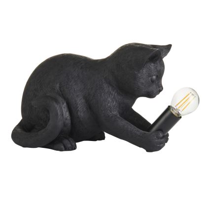 Endon 107390 - Lampe de table KITTEN 1xE14/7W/230V noir