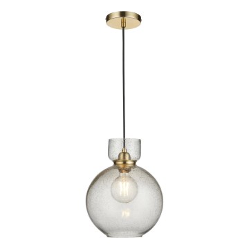 Endon 107948 - Suspension sur câble 1xE27/10W/230V doré/gris fumé