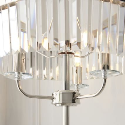 Endon 108103 - Lampadaire CHESTERFIELD 3xE14/6W/230V chrome brillant