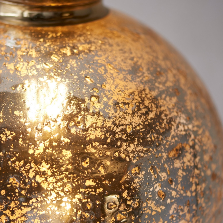 Endon 111336 - Suspension sur câble 1xE27/10W/230V dorée / noire fumée