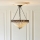 Endon 111871 - Lustre sur chaîne Tiffany FARGO 3xE27/10W/230V Ø 50 cm