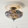 Endon 111915 - Plafonnier en saillie Tiffany SULLIVAN 3xE27/10W/230V Ø 40 cm