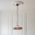 Endon 112196 - Lustre à chaîne Tiffany FARGO 1xE27/60W/230V Ø 41,5 cm