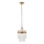 Endon 112572 - Suspension à chaîne MARIETTA 1xE27/10W/230V laiton/transparent