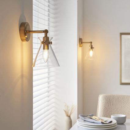 Endon 112861 - Applique murale spot HARLOW 1xE14/7W/230V dorée