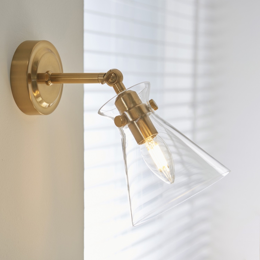 Endon 112861 - Applique murale spot HARLOW 1xE14/7W/230V dorée