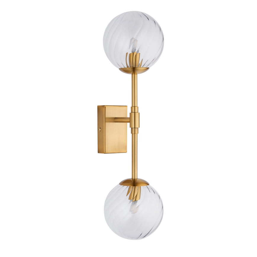 Endon 114042 - Applique murale 2xG9/3,2W/230V dorée