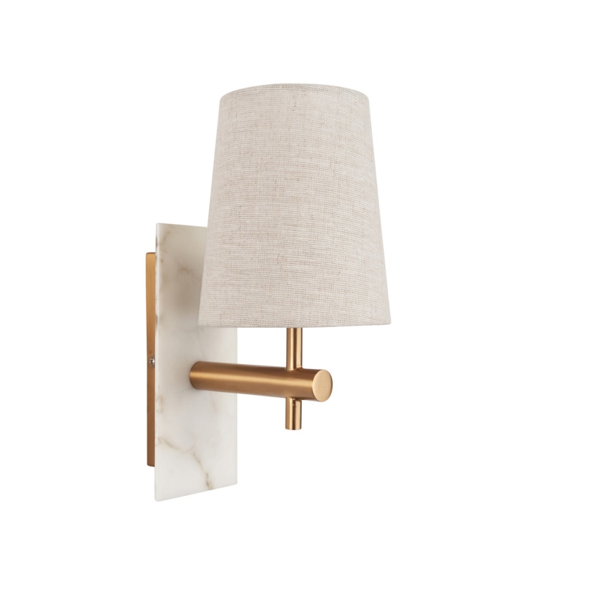 Endon 114200 - Applique murale 1xE14/7W/230V beige/doré