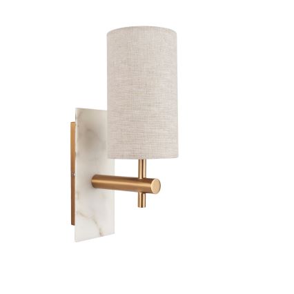 Endon 114201 - Applique murale 1xE14/7W/230V beige/doré