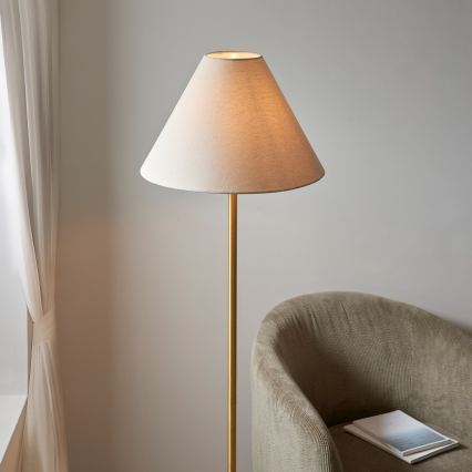 Endon 114209 - Lampadaire 1xE27/10W/230V beige/doré