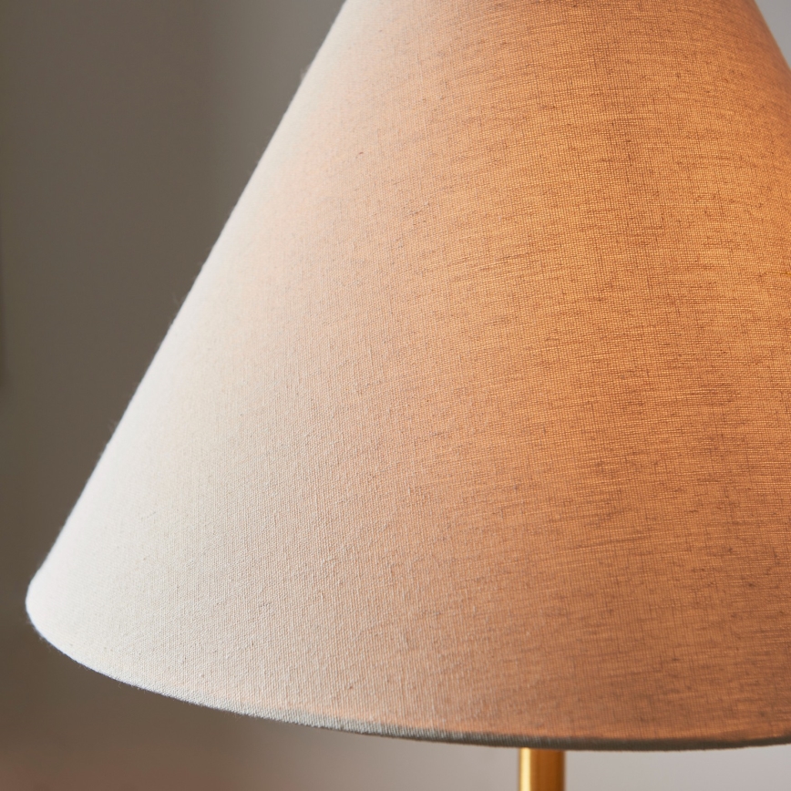 Endon 114209 - Lampadaire 1xE27/10W/230V beige/doré