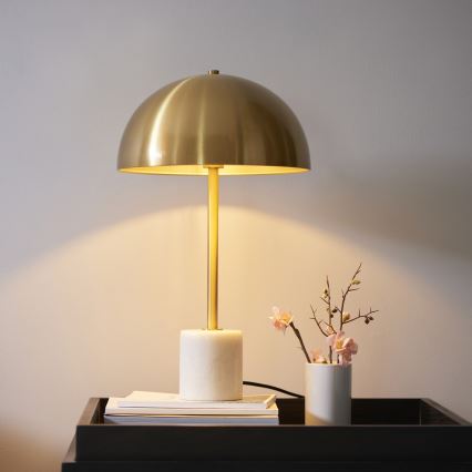 Endon 114210 - Lampe de table BERTOIA 1xE14/7W/230V laiton