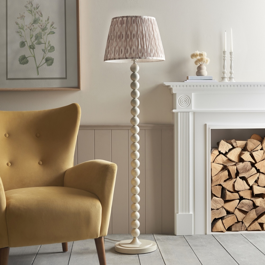 Endon 114632 - Lampadaire HIGGLEDY 1xE27/10W/230V beige