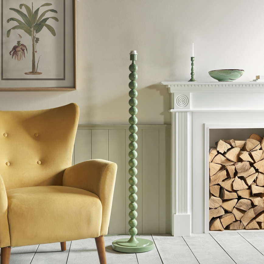 Endon 114634 - Lampadaire HIGGLEDY 1xE27/10W/230V vert/gris