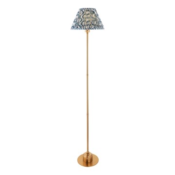 Endon 114778 - Lampadaire rechargeable à intensité variable BURLEY LED/1,5W/5V laiton/bleu