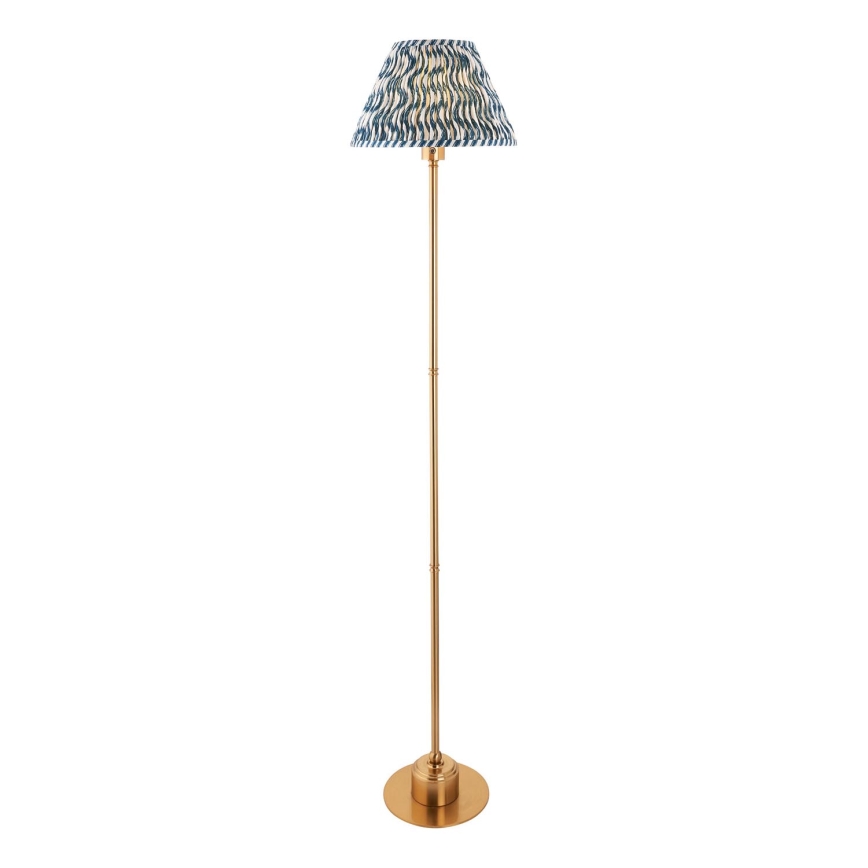 Endon 114778 - Lampadaire rechargeable à intensité variable BURLEY LED/1,5W/5V laiton/bleu