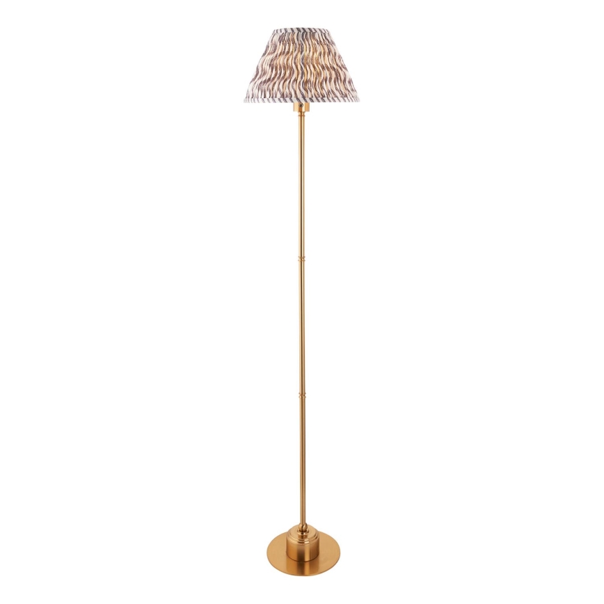 Endon 114785 - Lampadaire rechargeable à intensité variable BURLEY LED/1,5W/5V laiton/gris