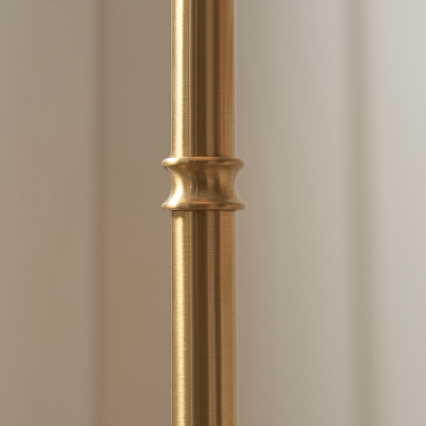 Endon 114785 - Lampadaire LED rechargeable dimmable BURLEY LED/1,5W/5V 3600 mAh laiton/gris