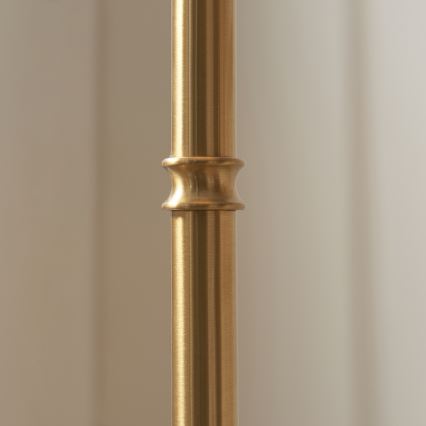 Endon 114785 - Lampadaire LED rechargeable et dimmable BURLEY, LED/1,5W/5V 3600 mAh, laiton/gris