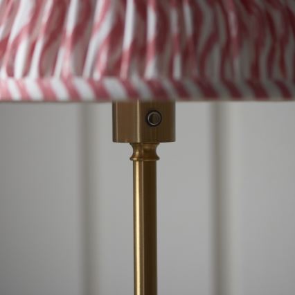 Endon 114786 - Lampadaire rechargeable à intensité variable BURLEY LED/1,5W/5V laiton/rose