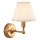Endon 114830 - Lampe murale à intensité variable rechargeable BURLEY LED/1,5W/5V laiton/crémeux