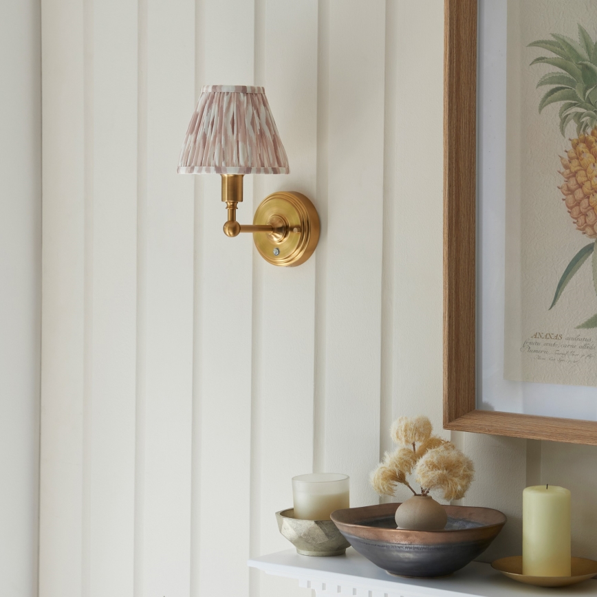 Endon 114831 - Lampe murale à intensité variable rechargeable BURLEY LED/1,5W/5V laiton/beige