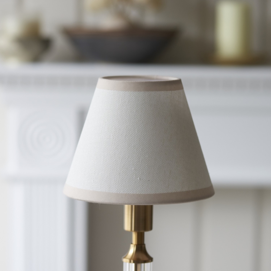 Endon 114849 - Lampe de table à intensité variable rechargeable MORTON LED/1,5W/5V 3600 mAh laiton/beige