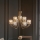 Endon 118934 - Lustre suspendu sur chaîne BERENICE 9xE14/7W/230V doré