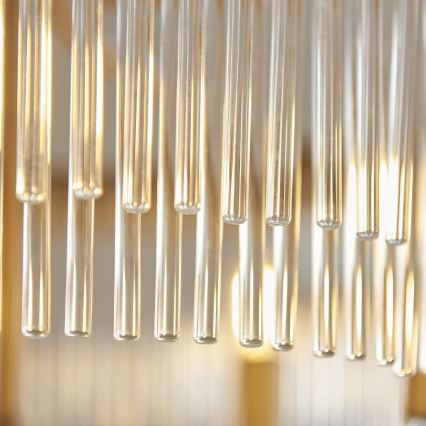 Endon 119110 - Lustre à chaîne CLERMONT 5xE14/6W/230V laiton