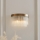 Endon 119125 - Applique murale CLERMONT 2xE14/6W/230V laiton