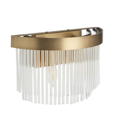 Endon 119125 - Applique murale CLERMONT 2xE14/6W/230V laiton