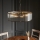 Endon 119455 - Lustre à chaîne RIDGETON 8xE14/7W/230V chrome mat